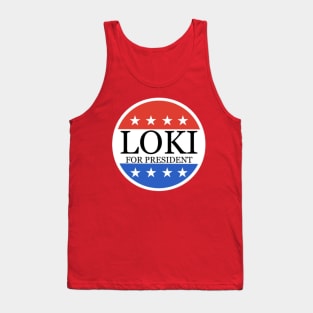 Loki for President Tank Top